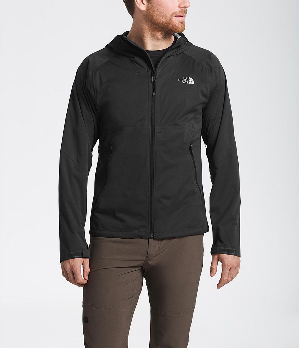 The North Face Allproof Stretch Wasserdichte Jacken Herren - Schwarz CH-462AKWB